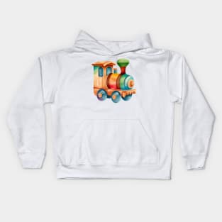 Watercolor Children Toy #6 Kids Hoodie